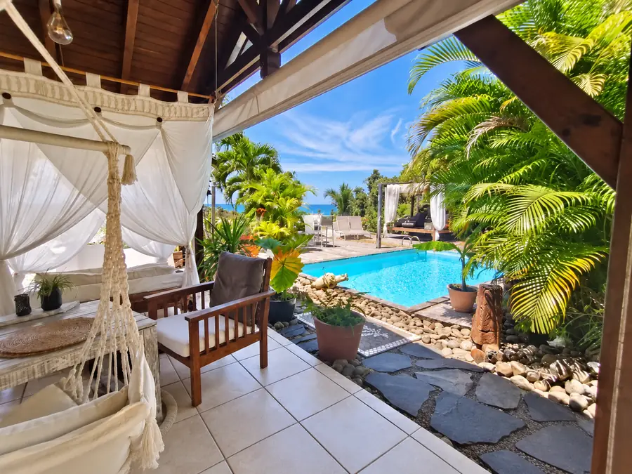 Chambre double — vue sur mer (sans cuisine)