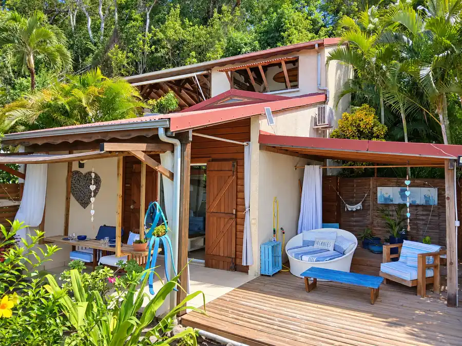 Bungalow climatisé — Vue sur mer