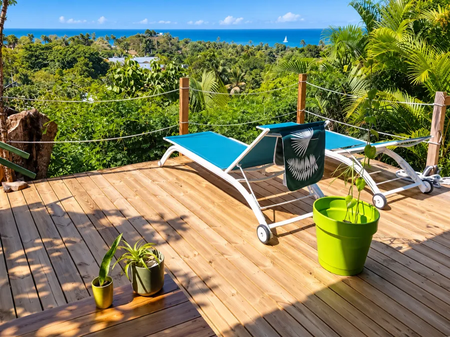 Chambre double — Vue sur mer
